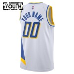 Maillot NBA Indiana Pacers Personnalisable Nike 2025-26 City Edition Blanc Swingman - Enfant